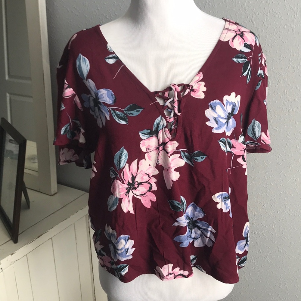 Floral blouse